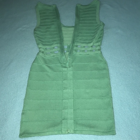2B BEBE mini tank “sugar mint” dress with cut outs NEW size S - Picture 9 of 10